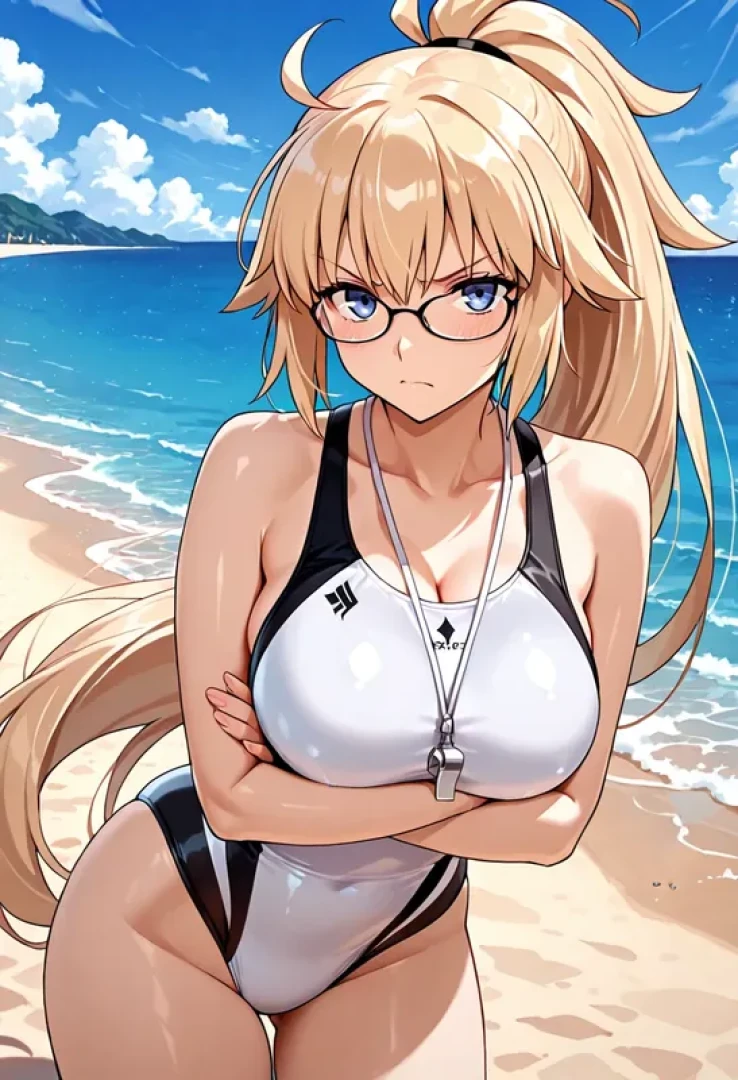 Shinoizukawa - Jeanne d Arc 'Swimsuit Archer 2nd' - FGO (120p) PDF File For Public
