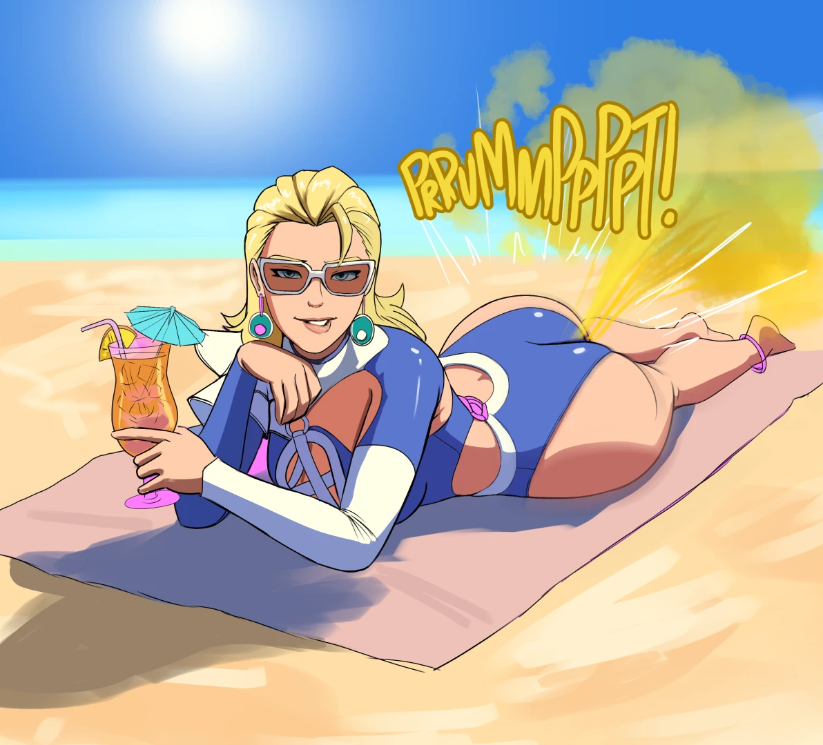 lolotron6 - Sue Storm Beach Skin Comm