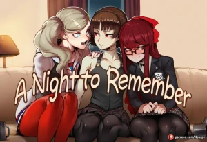 Axl - Upcoming Comic: [Tier 3 Commission] Ann x Makoto x Sumire A Yuri Night [30 Captioned Pages] [Yuri] [Group]