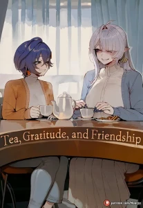 Axl - Upcoming Comic: [Tier 4 Commission] Futa Belle x Velina Tea, Gratitude, and Passion [25 Captioned Pages] [Futanari]