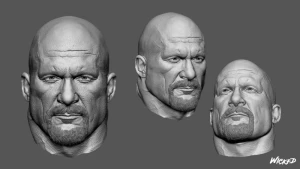 3dWicked -  Steve Austin Likeness: Tell Us What You Think!!!!