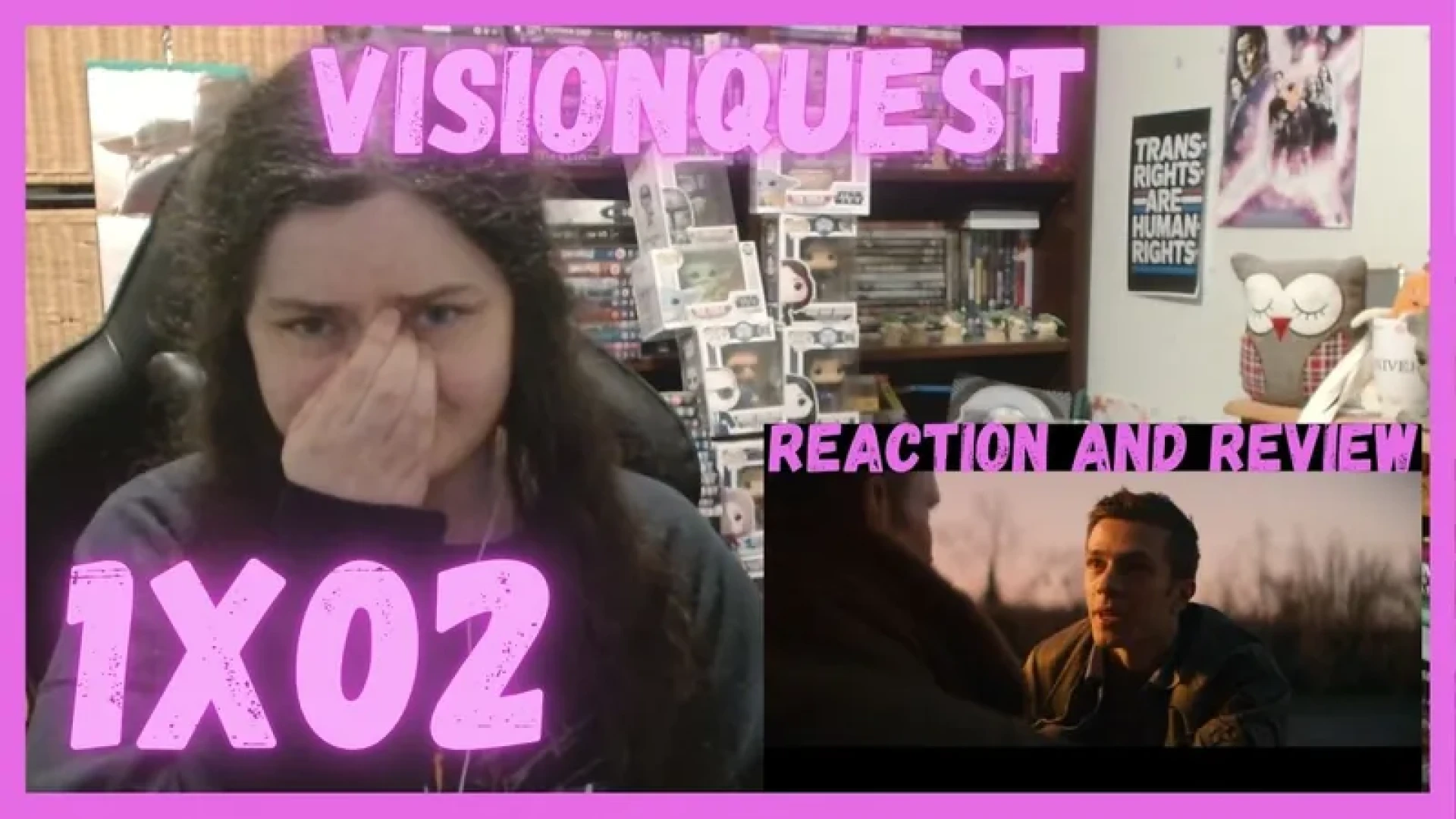 JoyScott13 Reacts - VisionQuest 1x02 "Theseus" Reaction (Unedited)