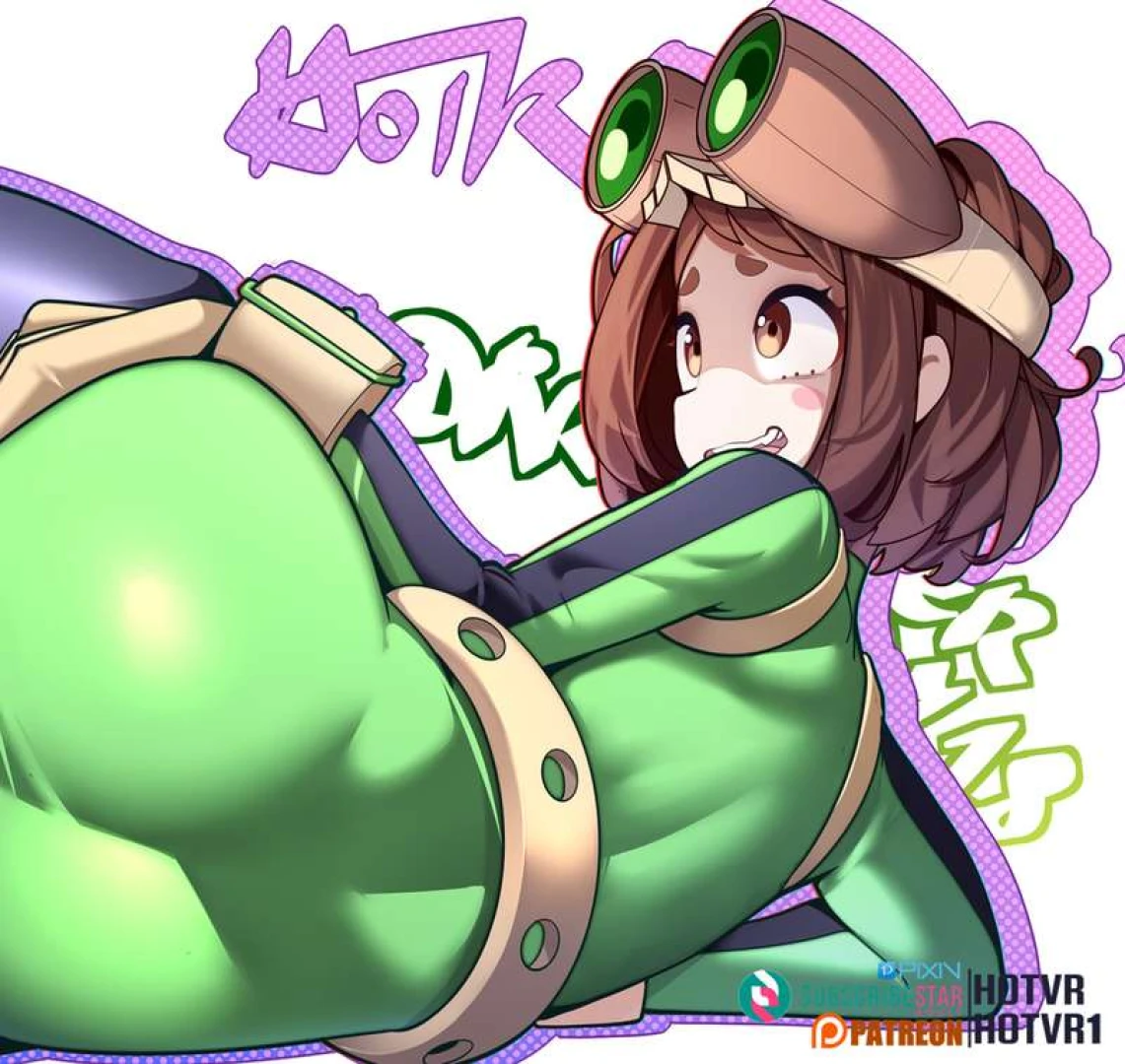 HotVR - Ochaco cosplaying Froppy.