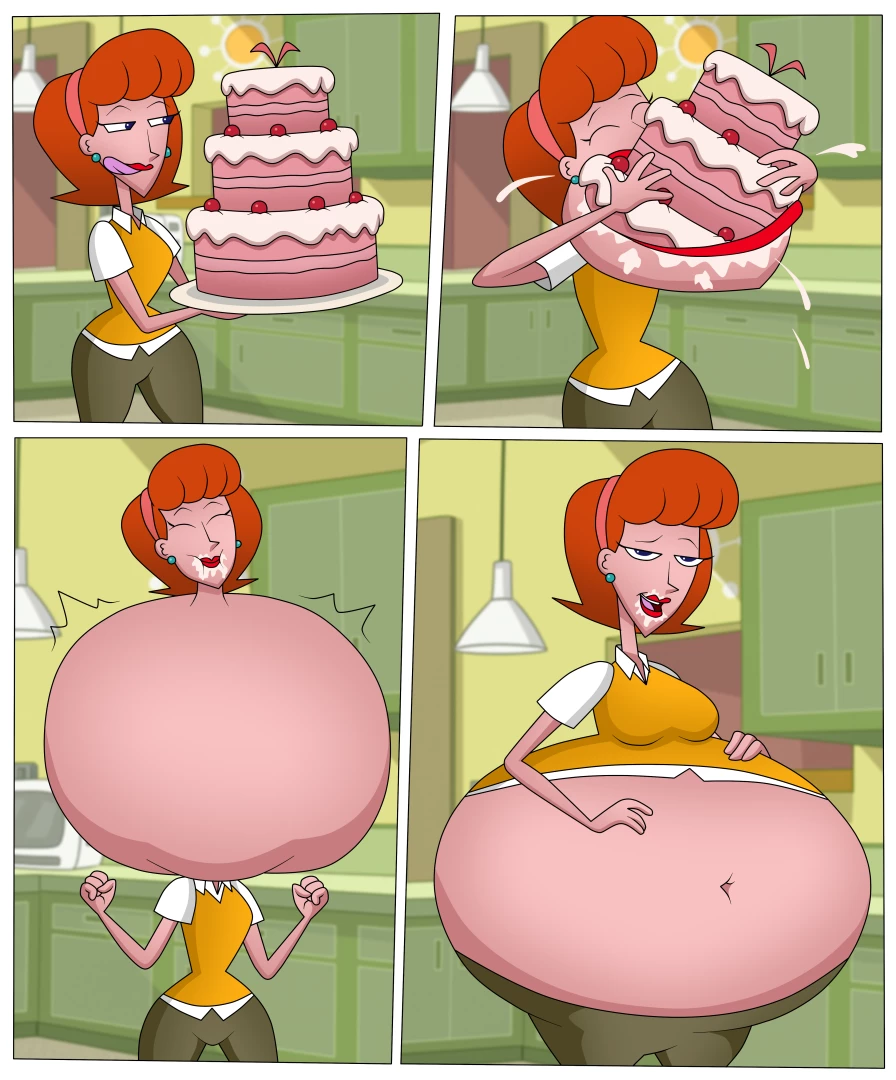 vanilladream34 - Linda Flynn with BIG BELLY vore Comic