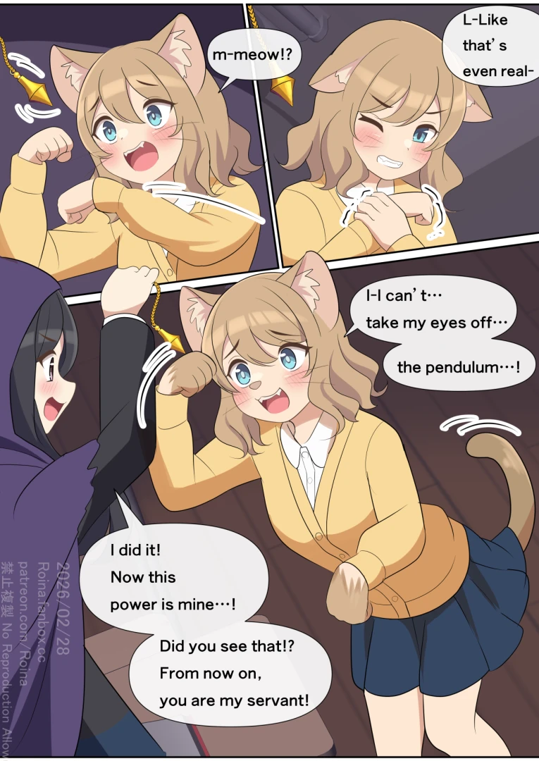 Roina - 260228 Cat TF(3pages,Anthro TF)