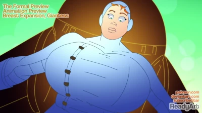 Ready Art - Preview, Decom Suit - Breast Expansion!