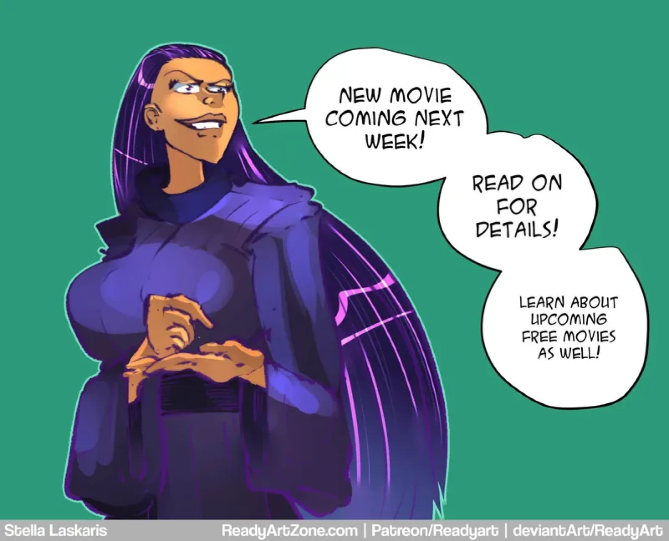 Ready Art - Stella and a Quick Update from Ready — page 1
