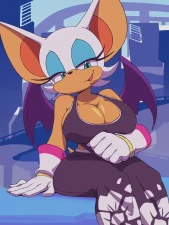 twistedgrim - Rouge the Batitties part 3