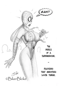 Bikerbloke - The Perils of a Superheroine  part 3