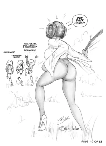 Bikerbloke - Princess Leia in "The Courier" - Page 47 