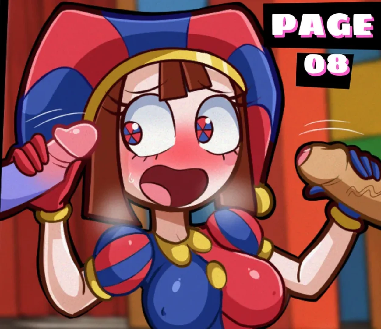 Landidzu -  COMIC Page 08 - The amazing digital CLIMAX! available!