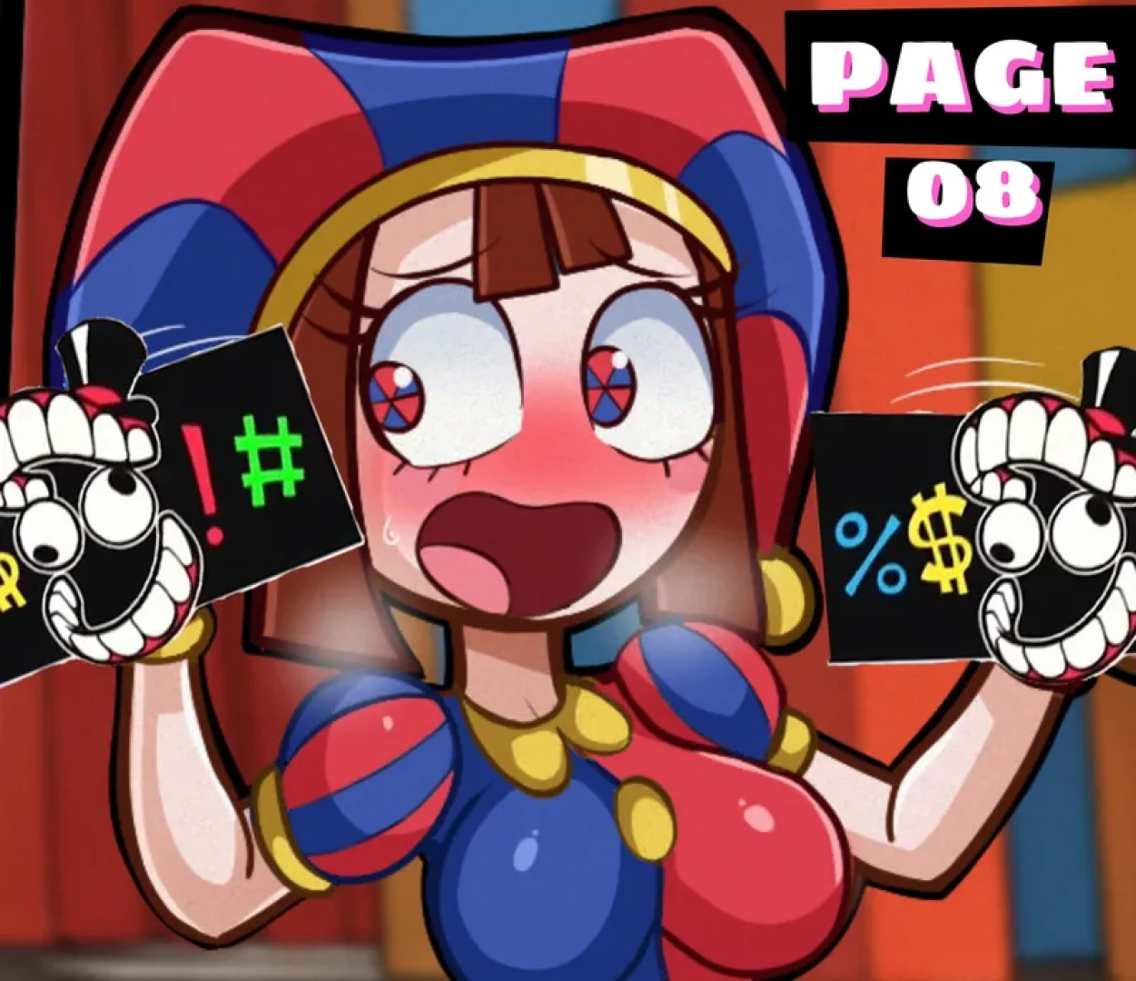 Landidzu -  Comic preview: Page 08 - The amazing digital CLIMAX!