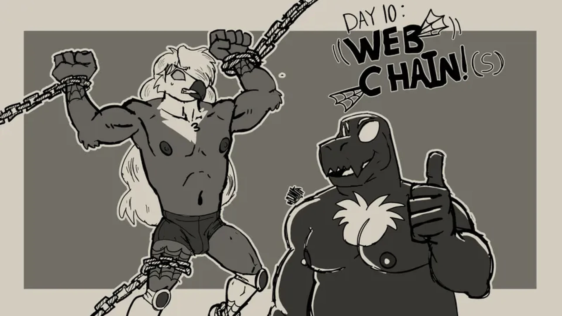 Hunterhusky - Draw'tober Day 10 Runner up — page 1
