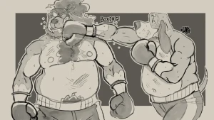 Hunterhusky - Draw'tober Day 19 runner up