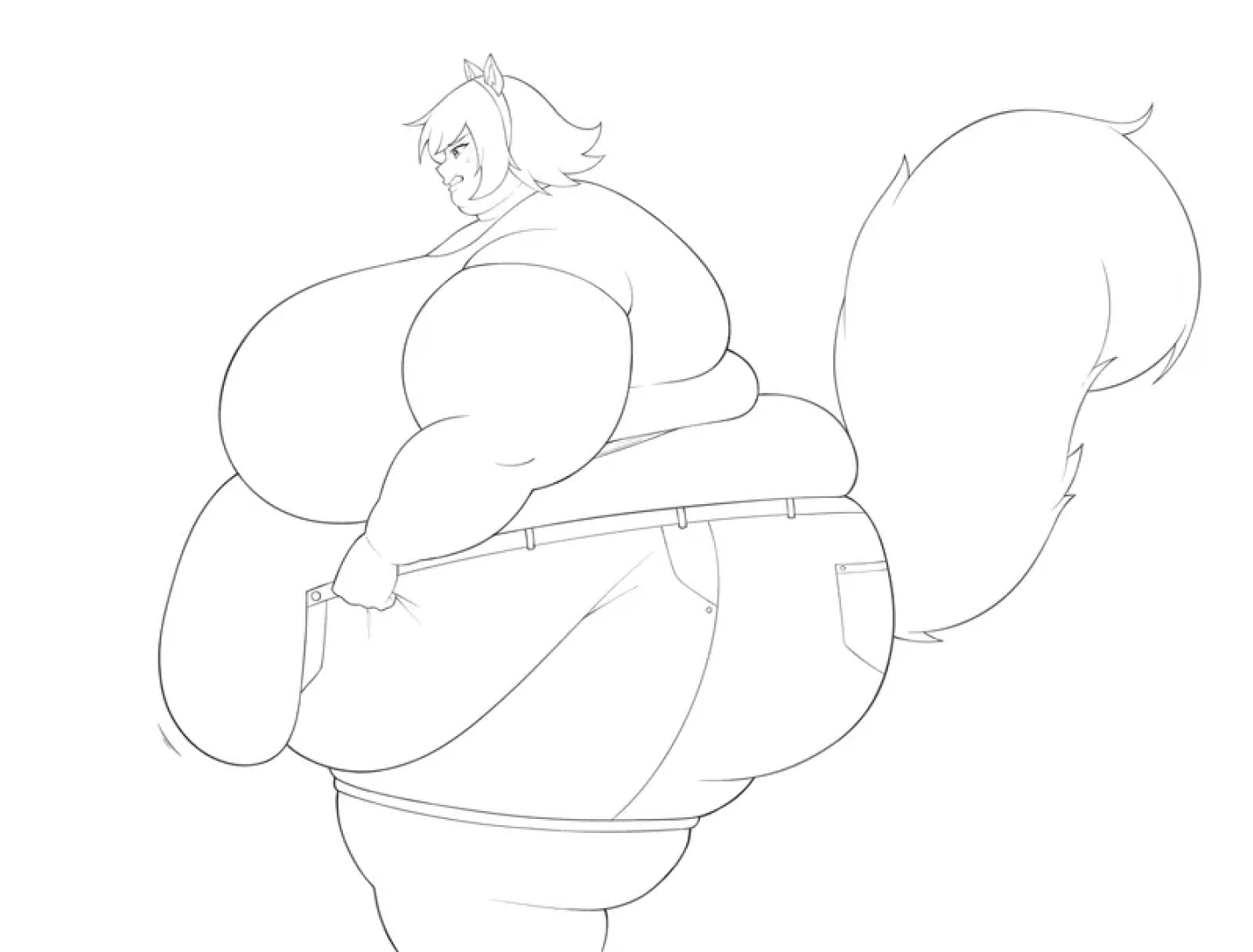 Mr LowGround - “Too…Small!” (Squirrel Girl Wip)