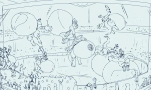 Deliveredmean42 - The dance of the lugias - sketch