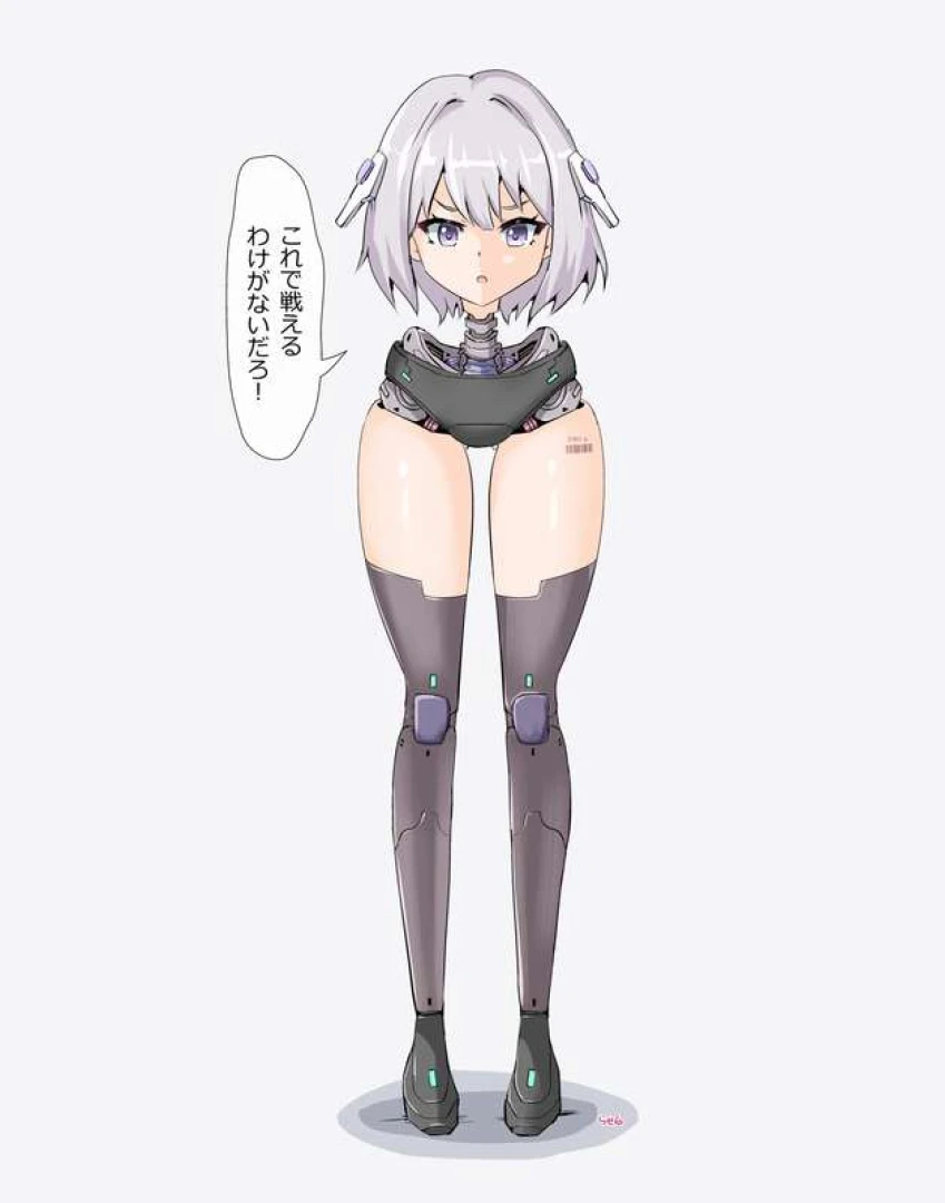 らせん - 【FANBOXメンバー限定】Skeb絵「らせんキャラ・SWB状態の立ち絵」