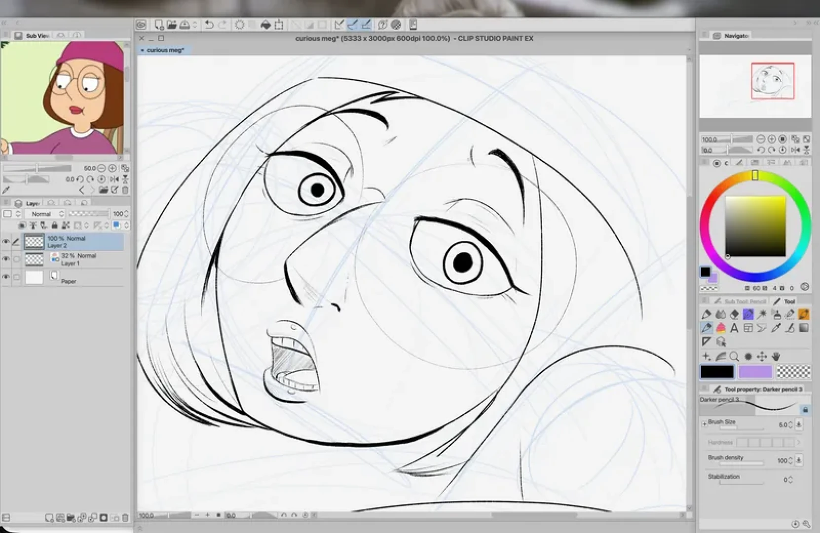 TheNeverWere - meg wip and Ankha
