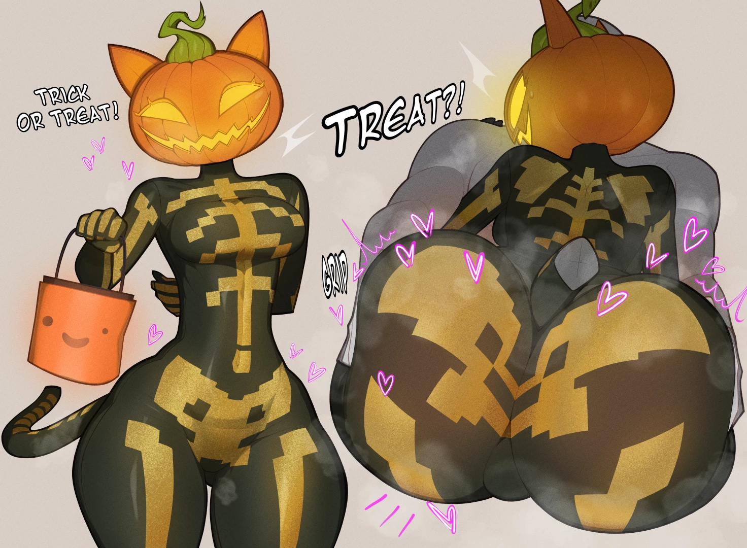 minicop2001 -  Meow-o'-Lantern (Fortnite)