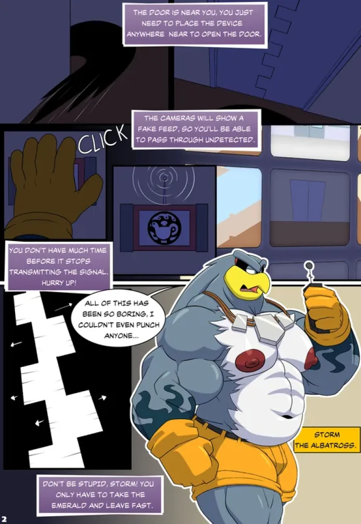 Okrizo - Sonic and the chaos lust PAGE 2 — page 1