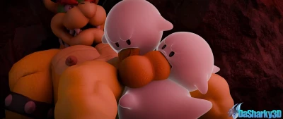 DahSharky - [Dasharky3D] Boo ghosts 