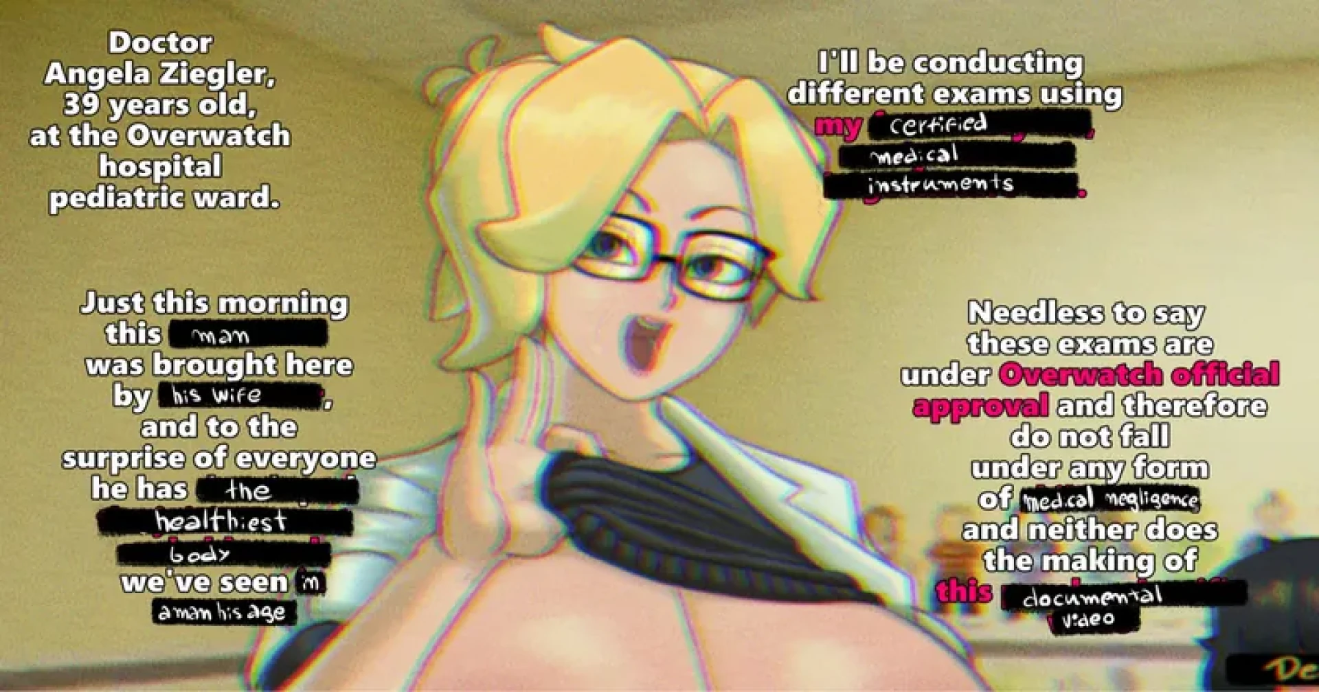 dedalo - "Old Overwatch video resurfaces, revealing Doctor Angela Ziegler's true nature" 1/2