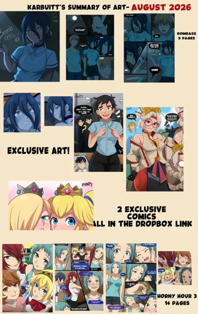 KarbuittN - AUGUST 2026-SUMMARY OF ART — page 1