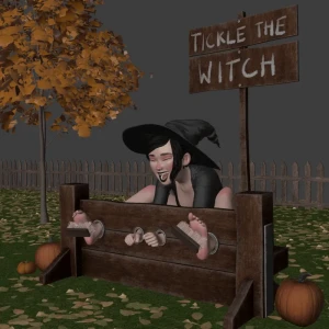 Elektratouch - Lily Witch - Stocks Tickle GIF - WIP Clean