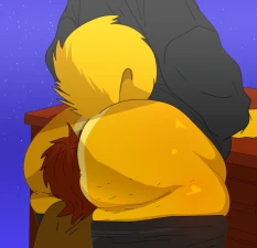 sleepyras - (poll winner) eating your OC's bakery - animation