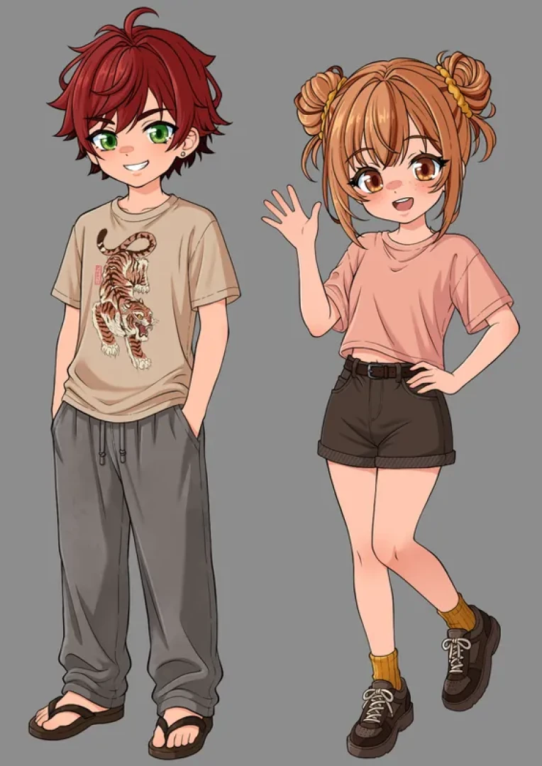 AshyNyuu - Chibi Character Icons Batch #2 — page 1