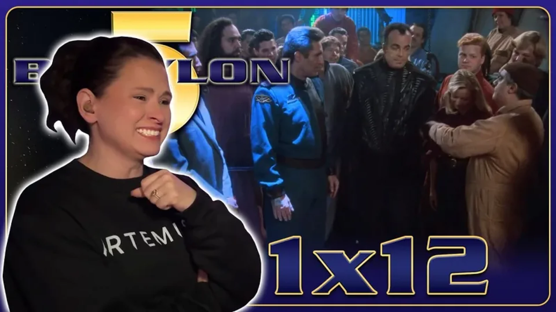 funnylilgalreacts - Babylon 5 1x12 EDITED Reaction | By Any Means Necessary  — page 1