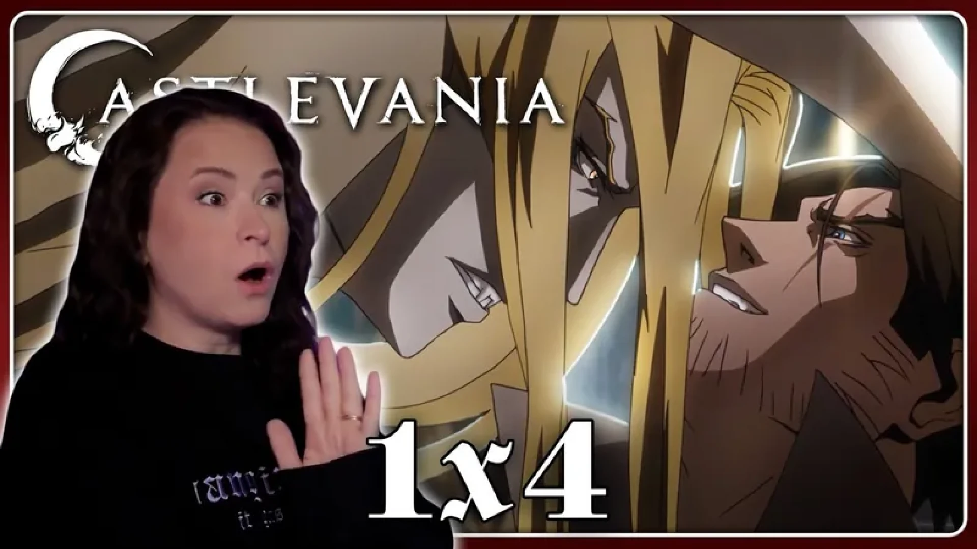 funnylilgalreacts - Castlevania 1x4 EDITED Reaction | Monument 