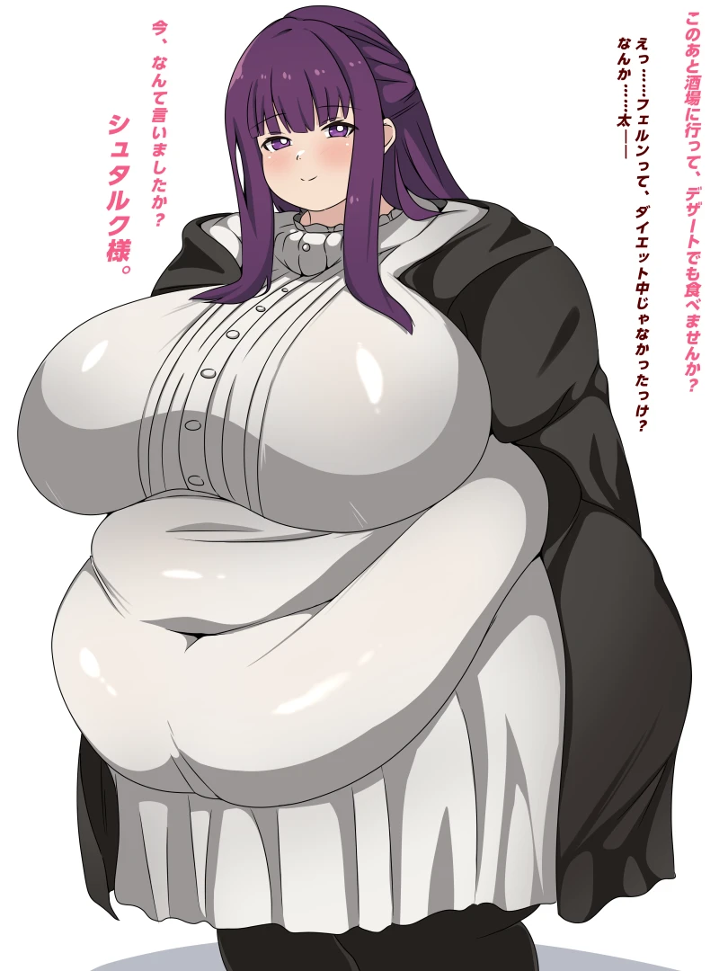 usagirin - [JP/EN] 練習絵 - フェルン