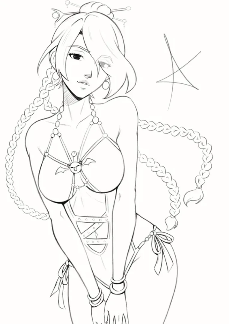 red_draws - Lulu - Final Fantasy X
