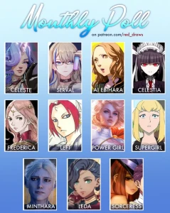 red_draws - Monthly poll! part 2