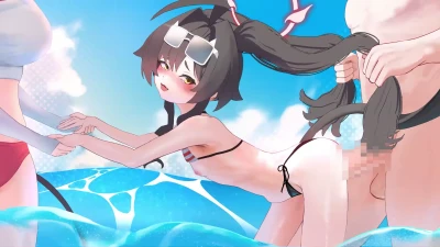 RRonin - [L2D] Swimsuit Kasumi | Full Animation + Loops  part 2