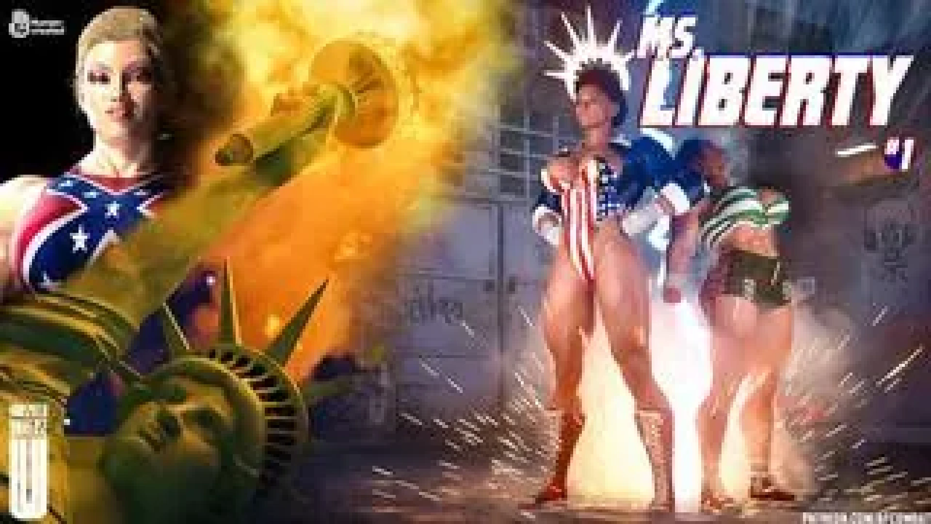 The Worlds of  A. F. Combat - NOW ON SALE: Ms. Liberty #1!