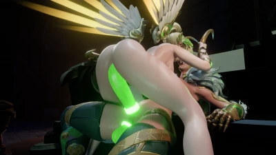 SirKemetnsfw - OvsMR Lady Loki vs Mercy