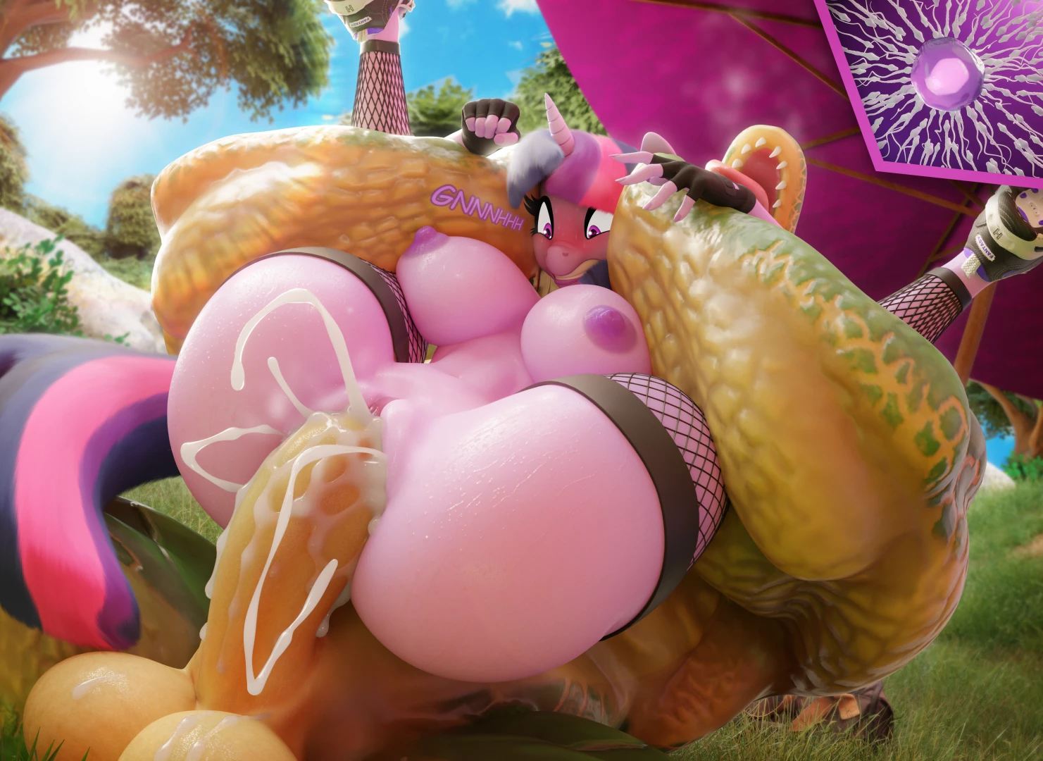 Hoovesart - Time to kill to wait pinkie v1 "Picture for artpack"