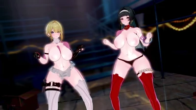 solarhandlight - EXver/アストラ＆イヴリンで「締まりが良くなるダンス」【Evelyn/Astra/MMD/ゼンレスゾーンゼロ/zenless zone zero.hoyoverse/zzz】 part 2