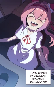 PrincessHinghoi - Haru Urara after making a profit from Forex on her first try!