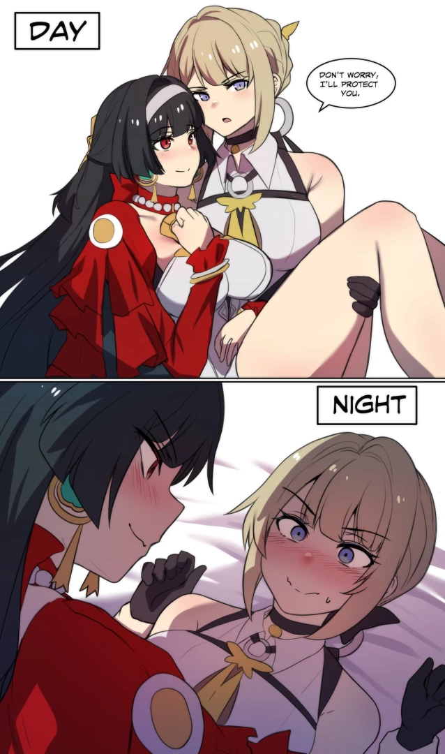 PrincessHinghoi - Day vs Night Evelyn (Zegs)