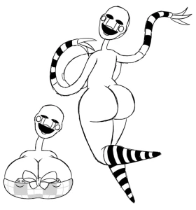 Dr_Gol - Puppet fnaf wip
