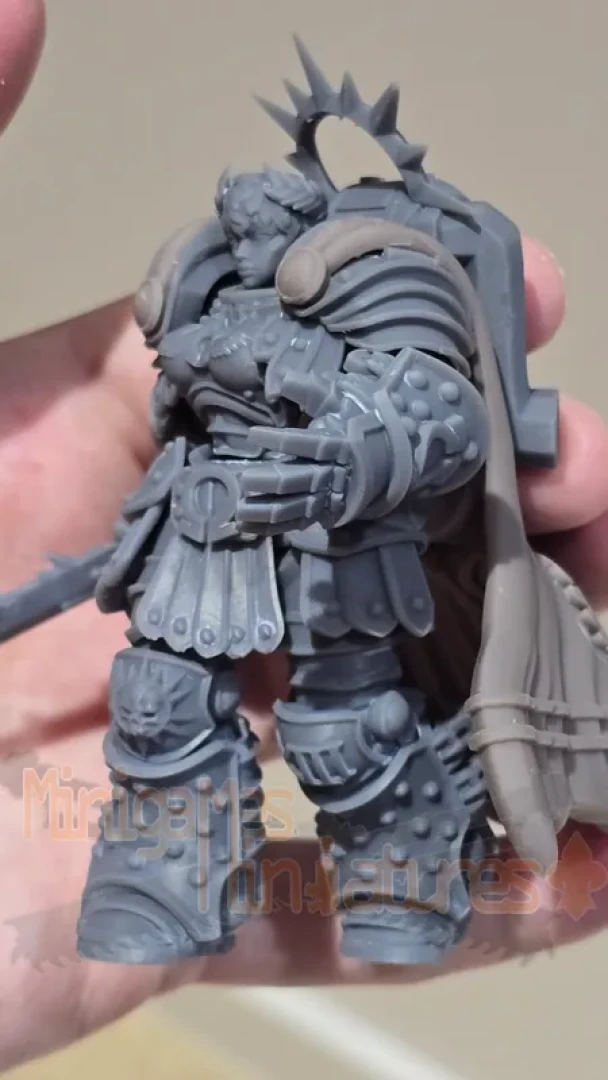Minigames Miniatures - April 2026 release: High Praetorian Rubelia figurine 3D print