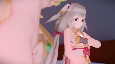 Infected_Heart - (OC) Amalia x Tiny Nia and Mythra