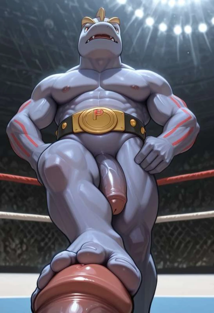 QdaddyBeastarsFan - Requested: Machoke ( Pokemon )