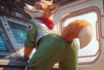 QdaddyBeastarsFan - Fox McCloud butt Shake Video