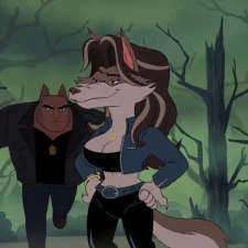 QdaddyBeastarsFan - The Wolf Queen ( Breaking Bear ) Kissing Videos ( Censored )