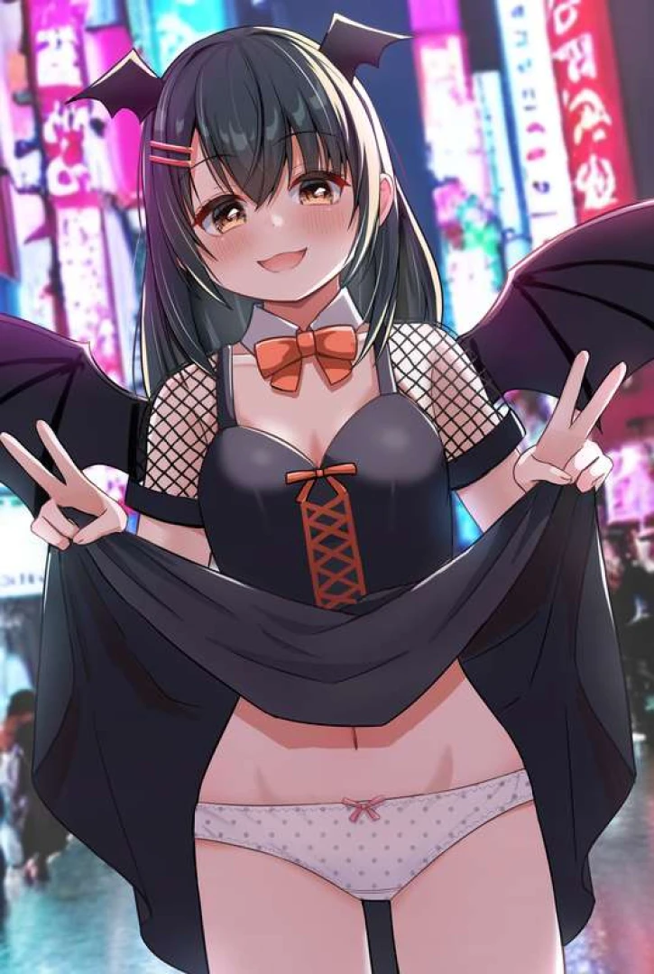 Lakuha - ハロウィンの夜に出会った小悪魔【パンツの色差分・パンツなし差分】