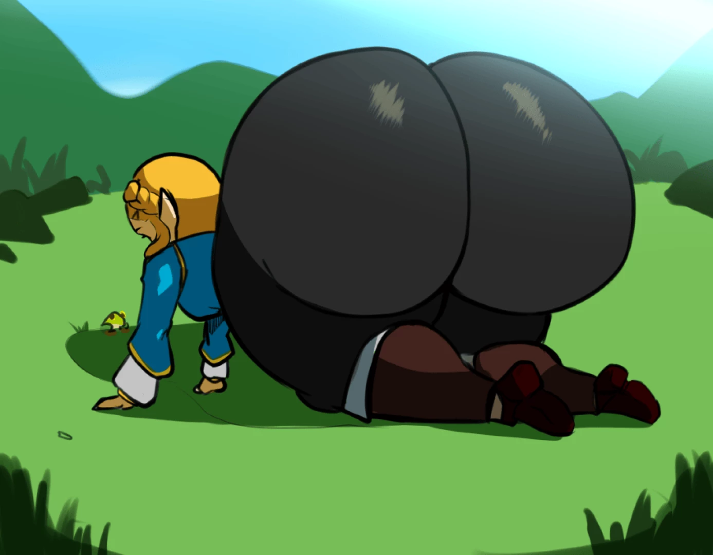 Schnauzercito - ZeldASS wobble wobble~ — page 1